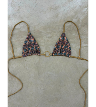 Boho Top Sun Kini Dupla Face