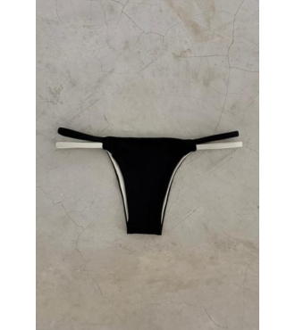 FLOR DO SERTÃO CALCINHA SK DUO PRETO E OFFWHITE
