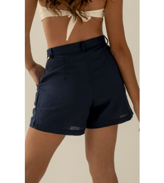 MARIA AZUL MARINHO SHORT