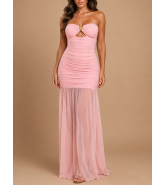 PLUMA CANDY PINK VESTIDO