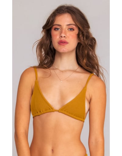 MALIBU GOLD TOP SUN KINI