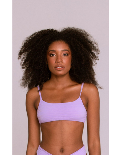 IBIZA LAVANDA TOP CROPPED