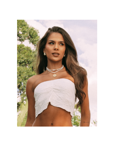 CELESTE CROPPED TOMARA QUE CAIA