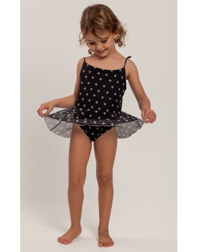 NINA POÁ BLACK MAIÔ INFANTIL