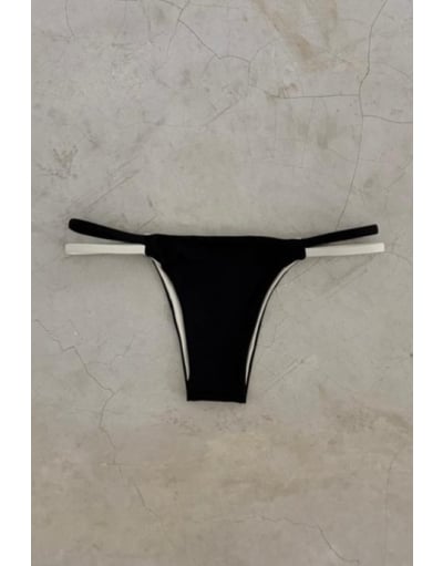 FLOR DO SERTÃO CALCINHA SK DUO PRETO E OFFWHITE