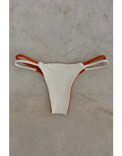 FLOR DO SERTÃO CALCINHA SK DUO TERRACOTA E OFFWHITE