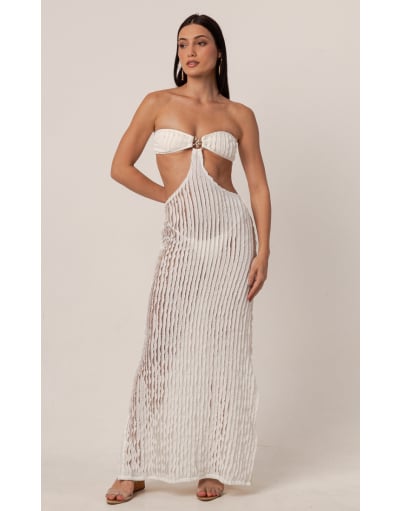 ONDAS WHITE VESTIDO LONGO