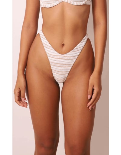SUYANE OFF WHITE STRIPES CALCINHA SEMI ASA DELTA