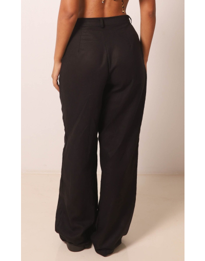 KAUANE BLACK CALÇA COM LINHO