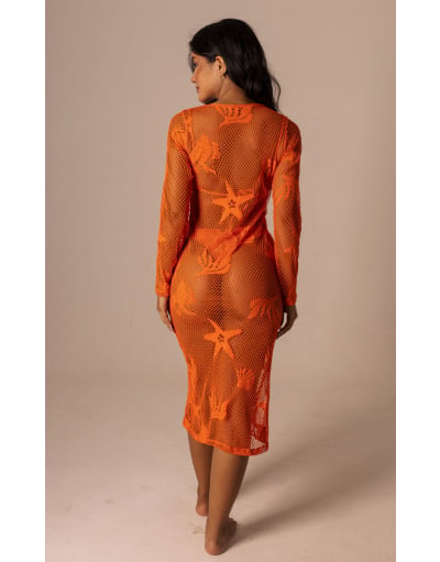 JERI ORANGE DRESS