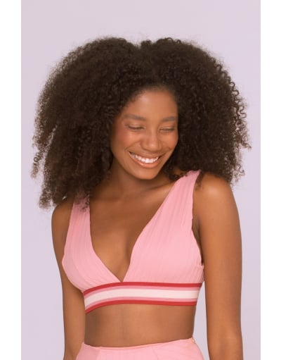 VENEZA ROSÉ HOT PANT CROPPED