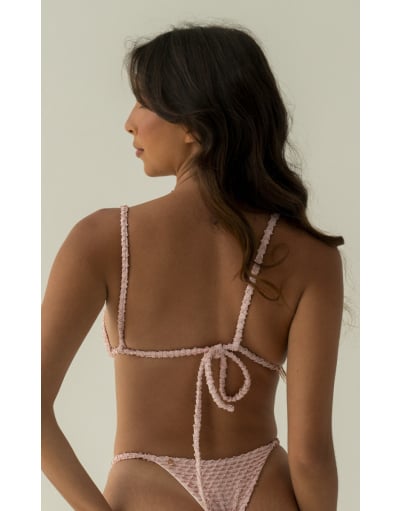 SHINE CANDY PINK TOP SUN KINI