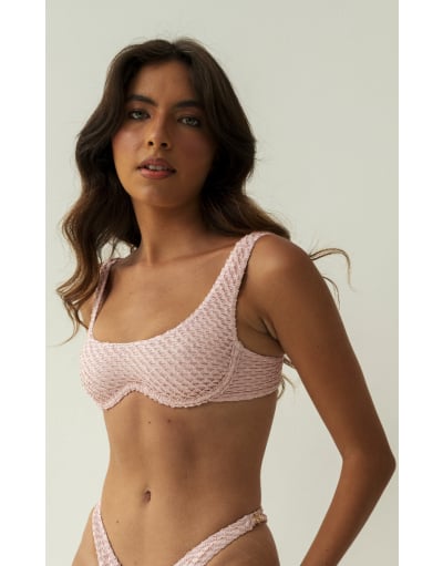 SHINE CANDY PINK TOP ARCO ABERTO