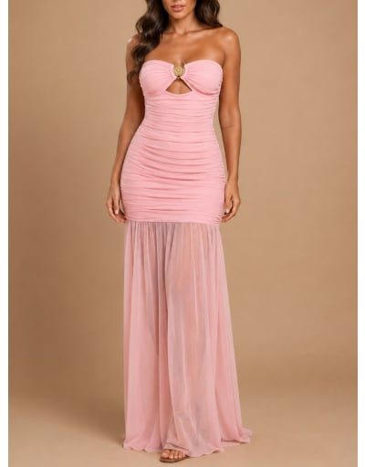 PLUMA CANDY PINK VESTIDO