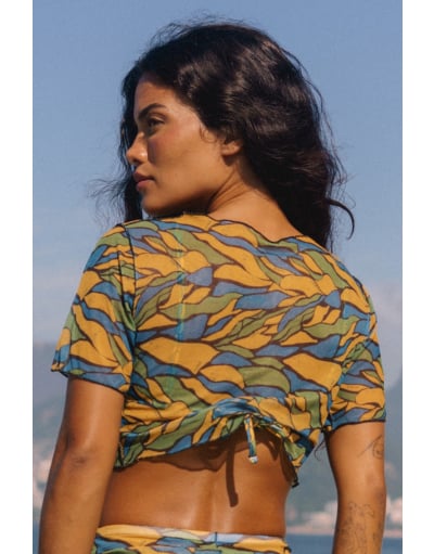 TROPICALIA TOP COM MANGA